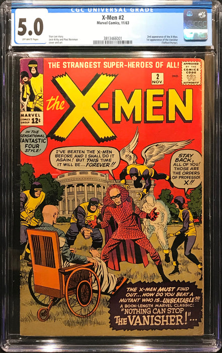 X-Men #  2  CGC 5.0