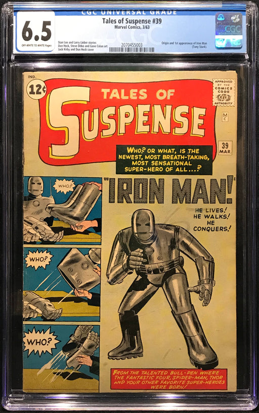 Tales of Suspense # 39  CGC 6.5