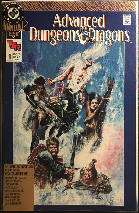 Advanced Dungeons & Dragons Annual Comic Book #  1 FN (6.0)
