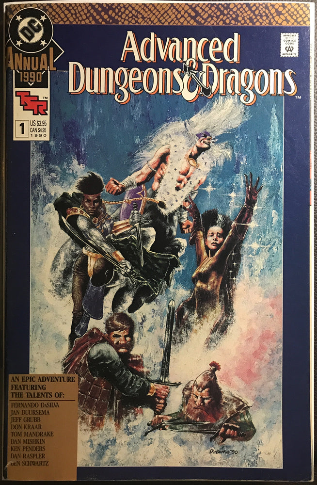 Advanced Dungeons & Dragons Annual Comic Book #  1 FN (6.0)