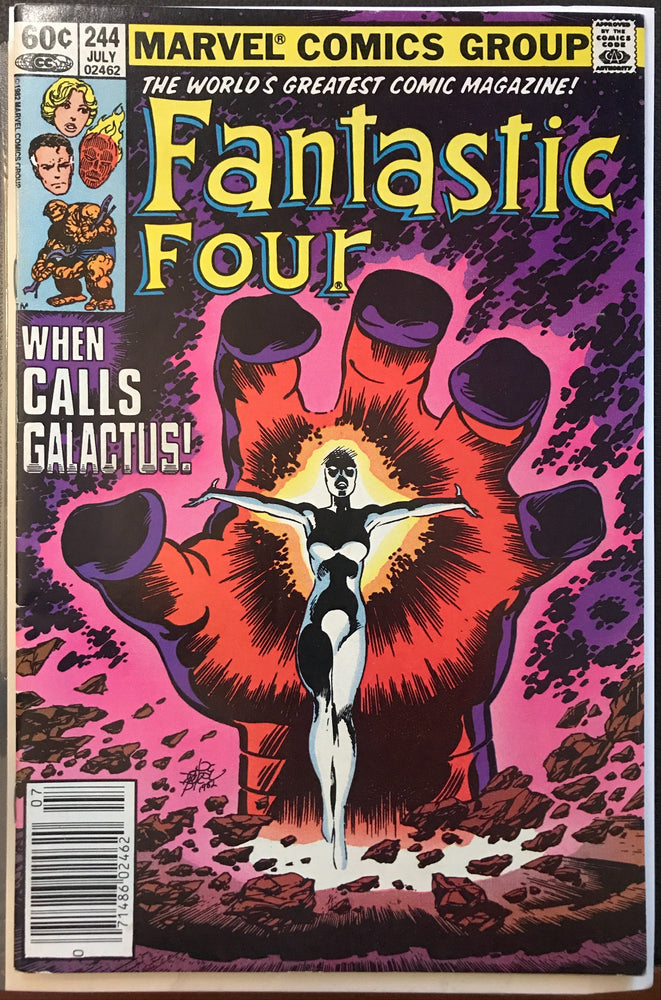 Fantastic Four #244  Newsstand FN (6.0)