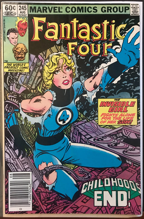 Fantastic Four #245  Newsstand VG+ (4.5)