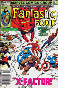 Fantastic Four #250  Newsstand VG+ (4.5)