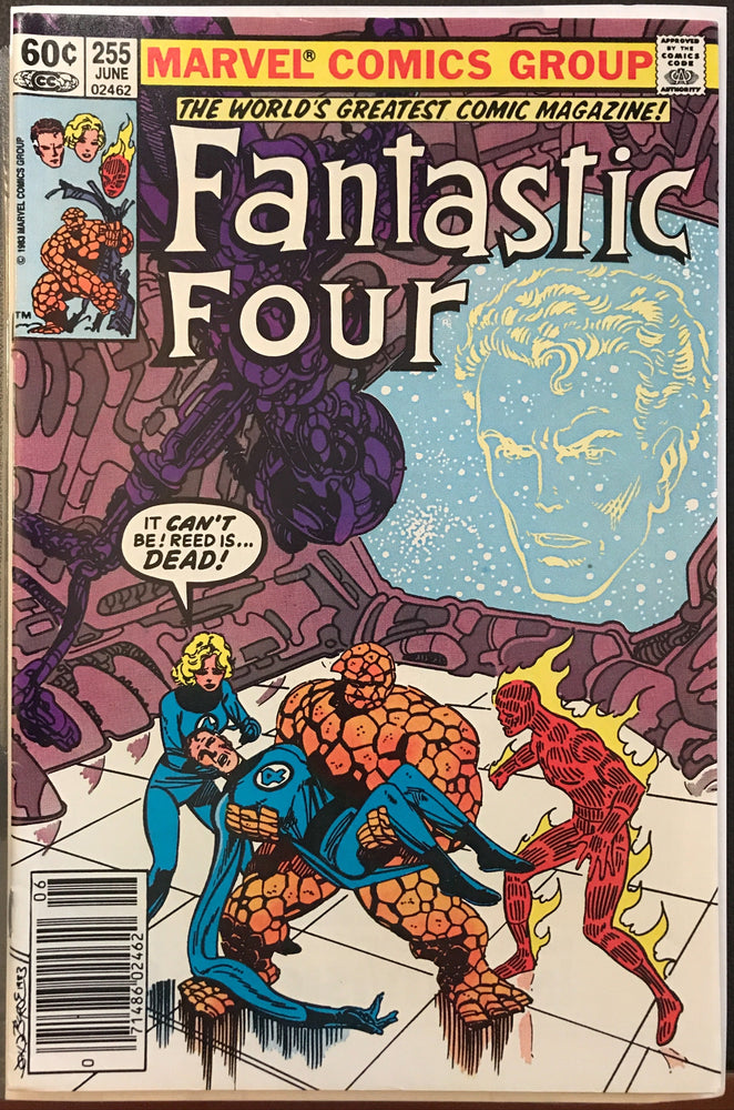 Fantastic Four #255  Newsstand VF- (7.5)