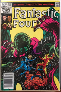 Fantastic Four #256  Newsstand VF- (7.5)