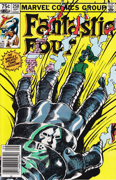 Fantastic Four #258  Newsstand FN (6.0)
