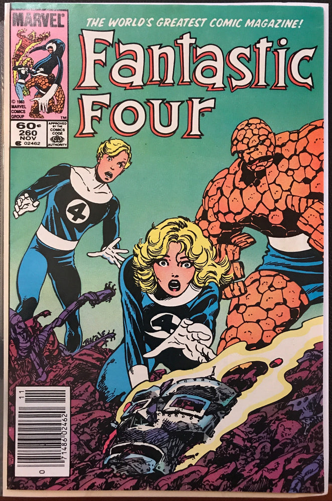 Fantastic Four #260  Newsstand VF/FN (7.0)