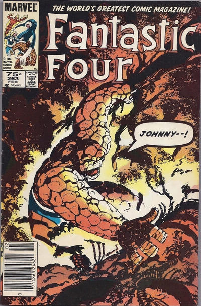 Fantastic Four #263  Newsstand VF/FN (7.0)