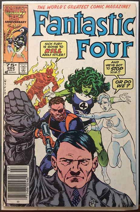 Fantastic Four #292  Newsstand FN- (5.5)