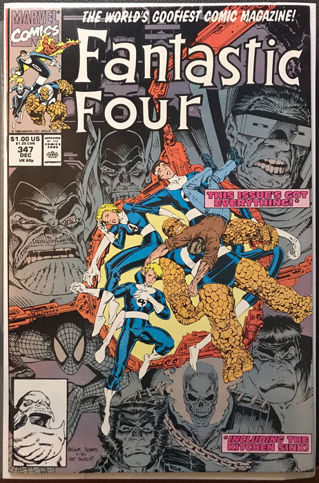 Fantastic Four #347  VF (8.0)