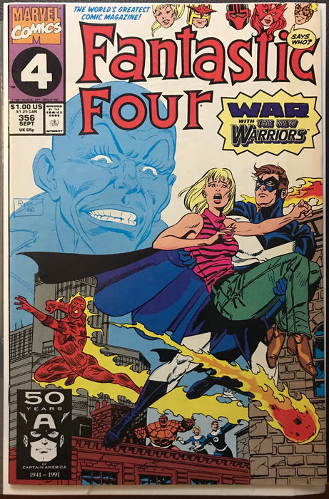 Fantastic Four #356  VF/NM (9.0)