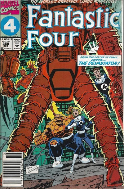 Fantastic Four #359  VF/NM (9.0)