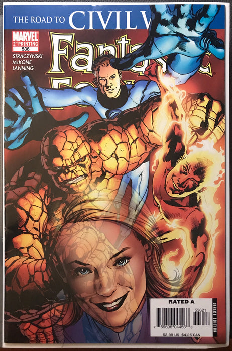 Fantastic Four #536  Second Print NM- (9.2)