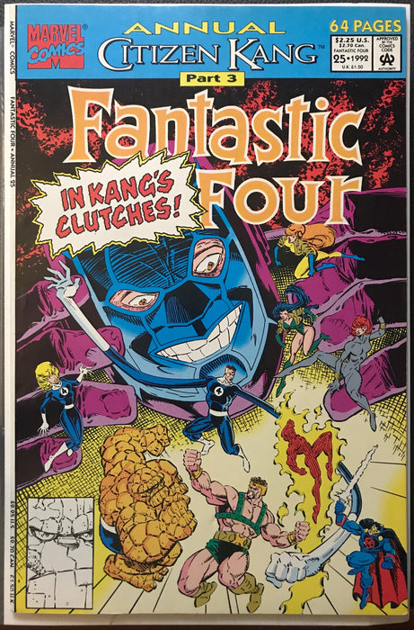 Fantastic Four Annual # 25 NM- (9.2)