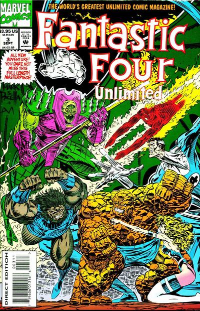 Fantastic Four Unlimited #  3 Newsstand GD/VG (3.0)