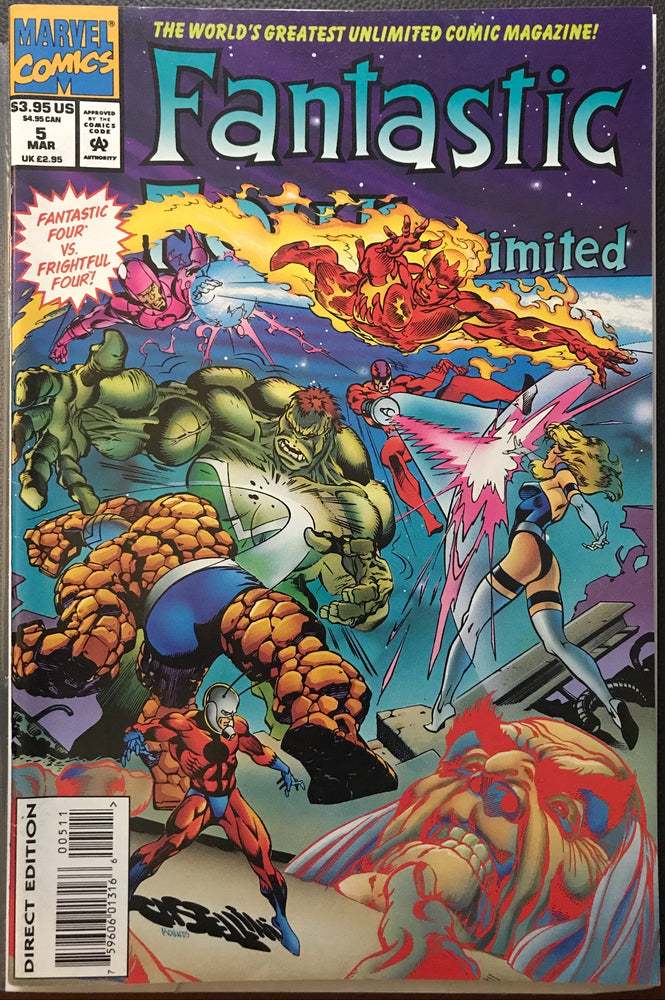Fantastic Four Unlimited #  5 NM- (9.2)