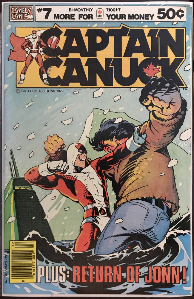 Captain Canuck #  7  FN/VF (7.0)