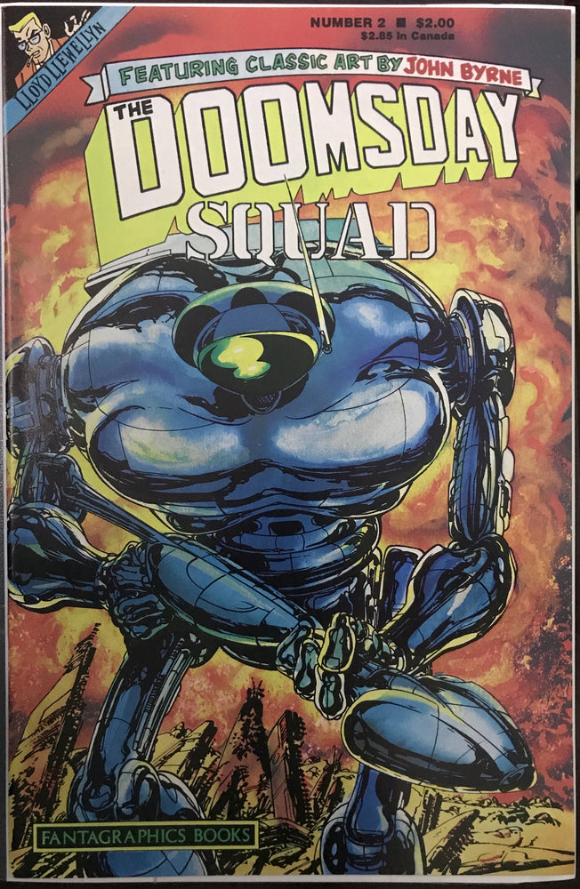 Doomsday Squad #  2  NM- (9.2)