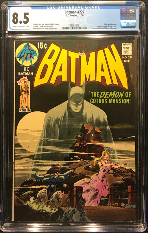 Batman #227   CGC 8.5