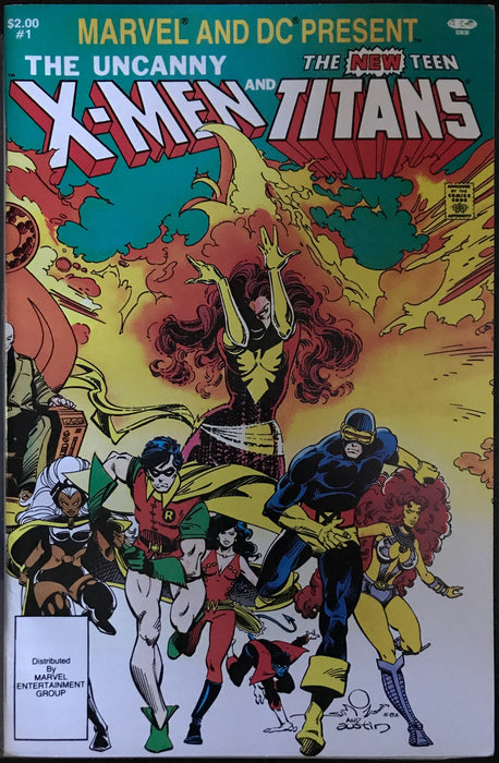 Marvel and DC Present Featuring The Uncanny X-Men and The New Teen Titans #  1 NM- (9.2)