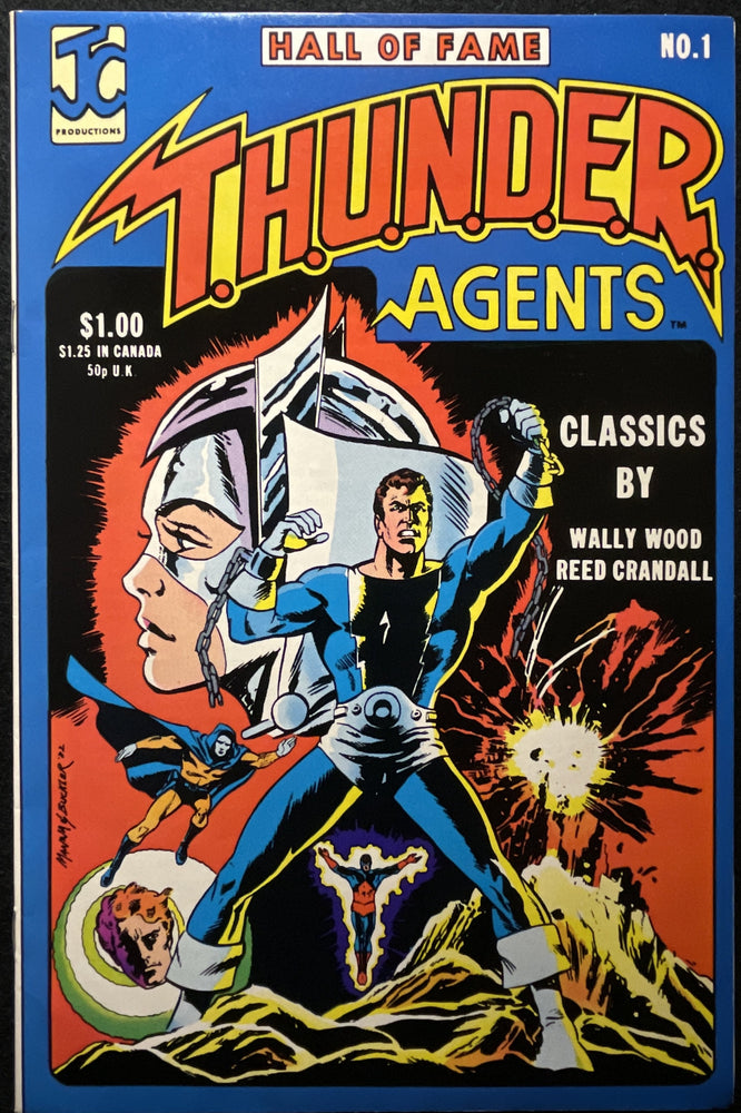 Hall of Fame Featuring the T.H.U.N.D.E.R. Agents #  1  VF (8.0)