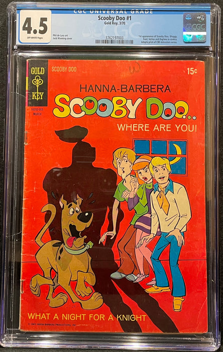 Scooby Doo #  1  CGC 4.5