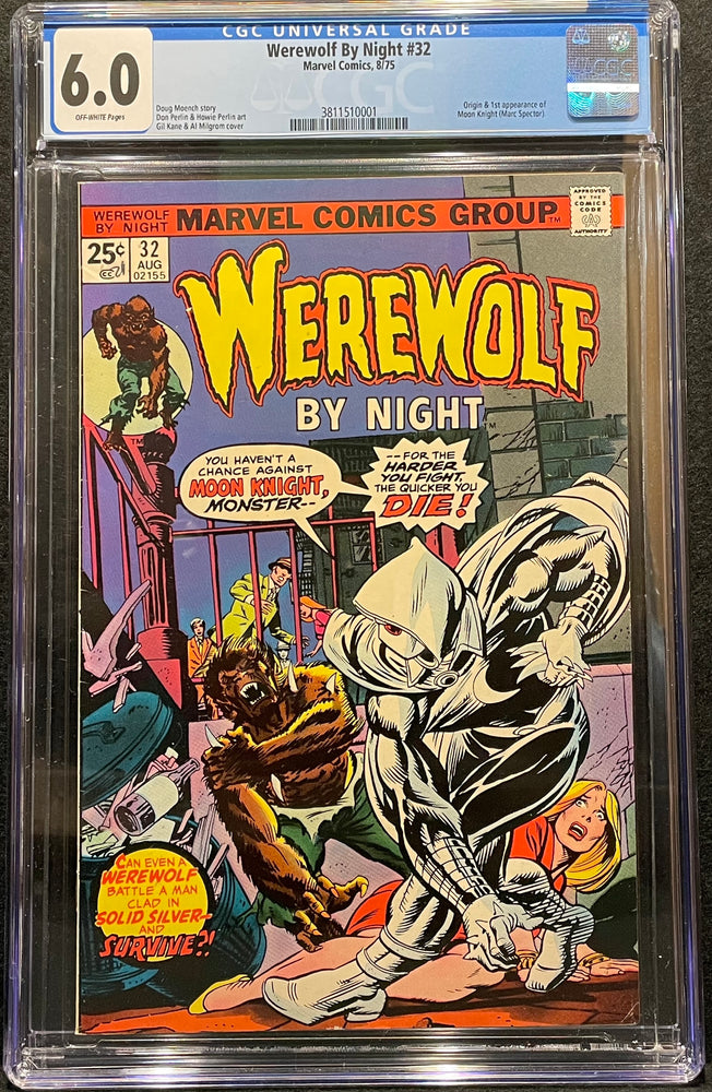 Werewolf by Night # 32 CGC 6.0