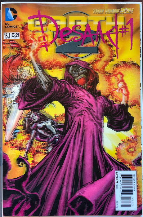Earth 2 # 15.1 3-D Motion Cover NM+ (9.6)