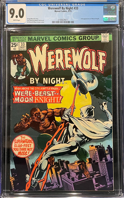 Werewolf by Night # 33  CGC 9.0