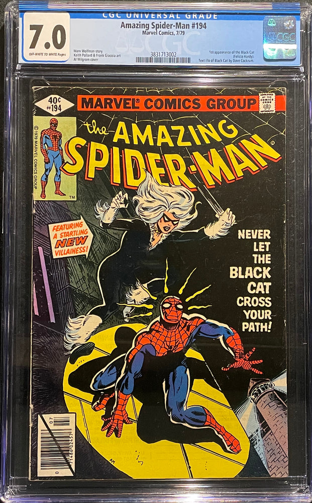 Amazing Spider-Man #194  CGC 7.0
