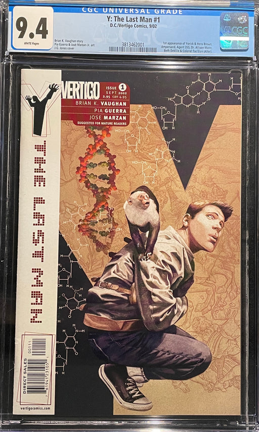 Y: The Last Man #  1  CGC 9.4