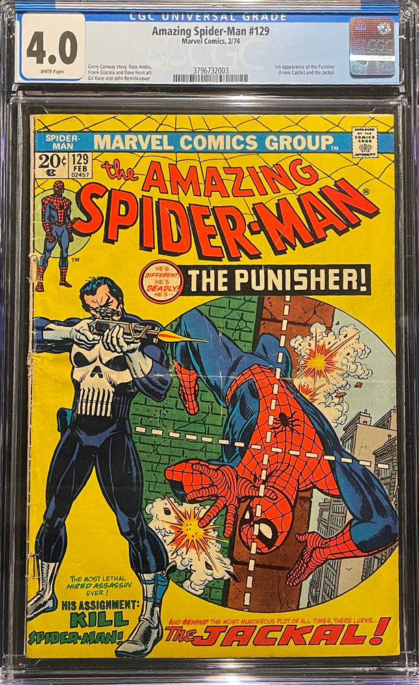 Amazing Spider-Man #129 CGC 4.0