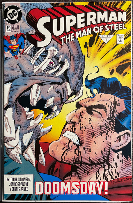 Superman: The Man of Steel # 19 NM- (9.2)