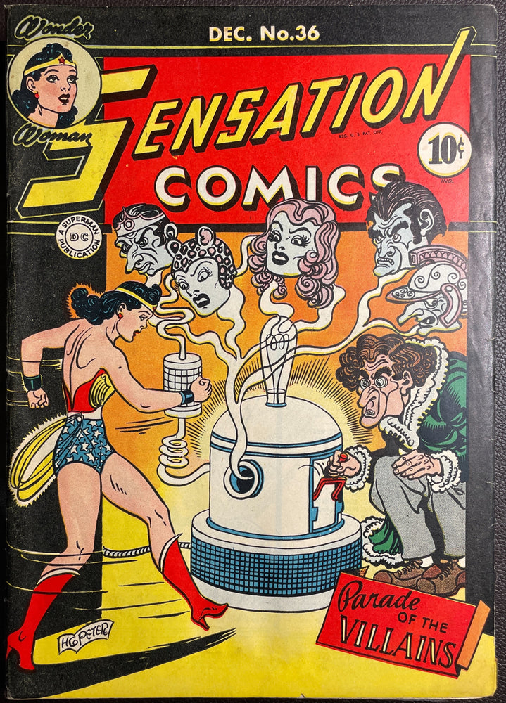 Sensation Comics # 36 FN- (5.5)
