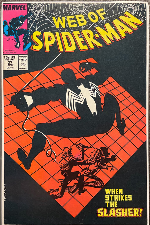 Web of Spider-Man # 37 VF- (7.5)