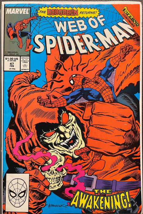 Web of Spider-Man # 47 VF (8.0)