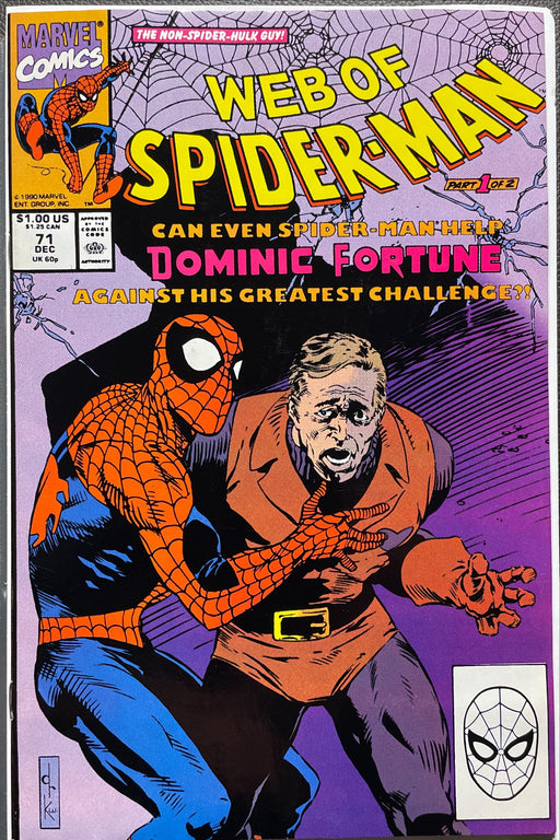 Web of Spider-Man # 71 VF+ (8.5)