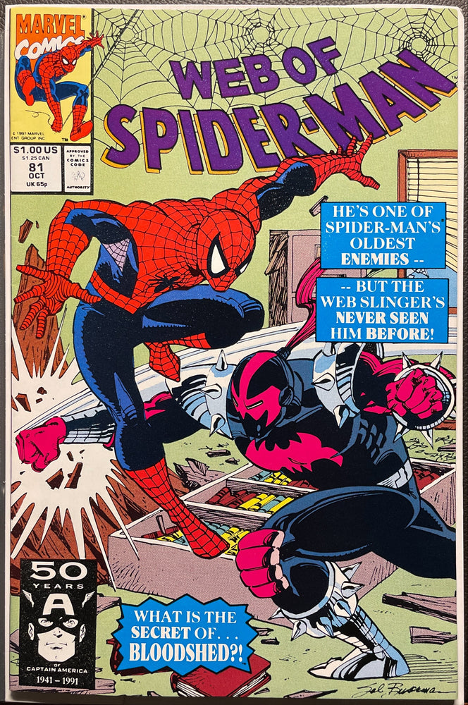 Web of Spider-Man # 81 VF (8.0)