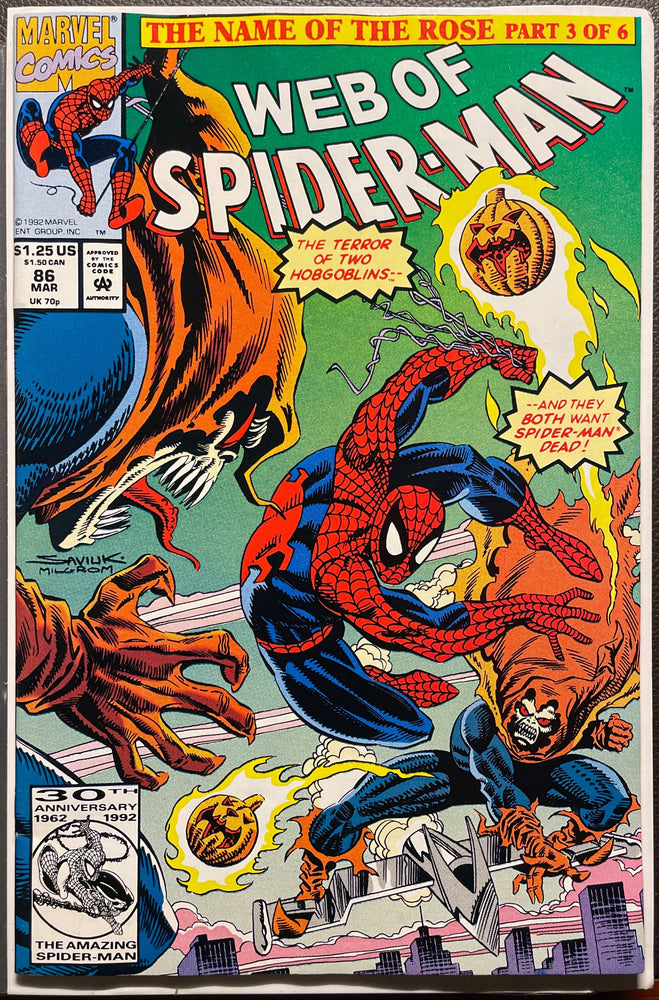 Web of Spider-Man # 86 VF/NM (9.0)