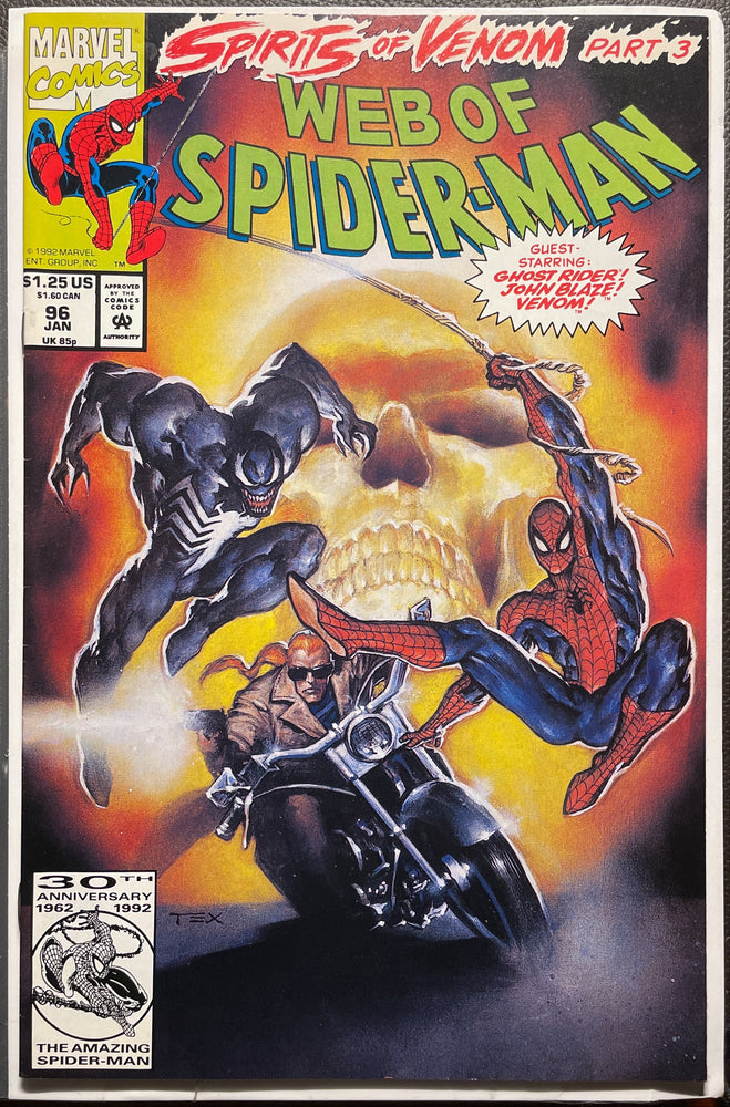 Web of Spider-Man # 96 FN/VF (7.0)