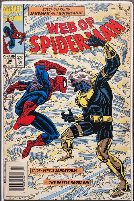 Web of Spider-Man #108  Newsstand FN+ (6.5)