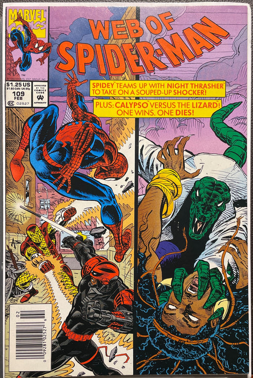 Web of Spider-Man #109  Newsstand VF- (7.5)