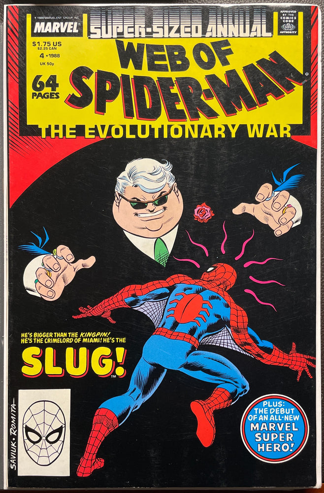 Web of Spider-Man Annual #  4 VF (8.0)