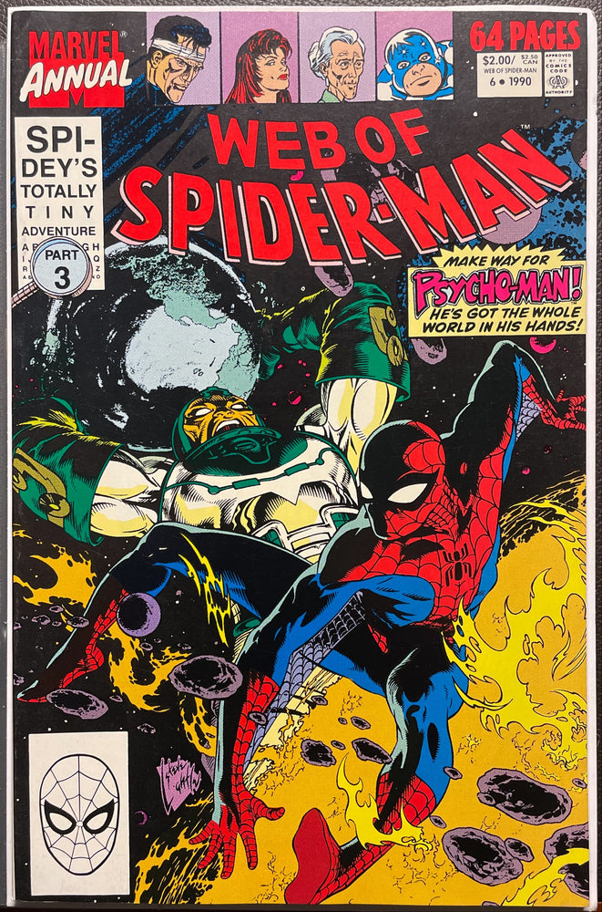 Web of Spider-Man Annual #  6 VF (8.0)