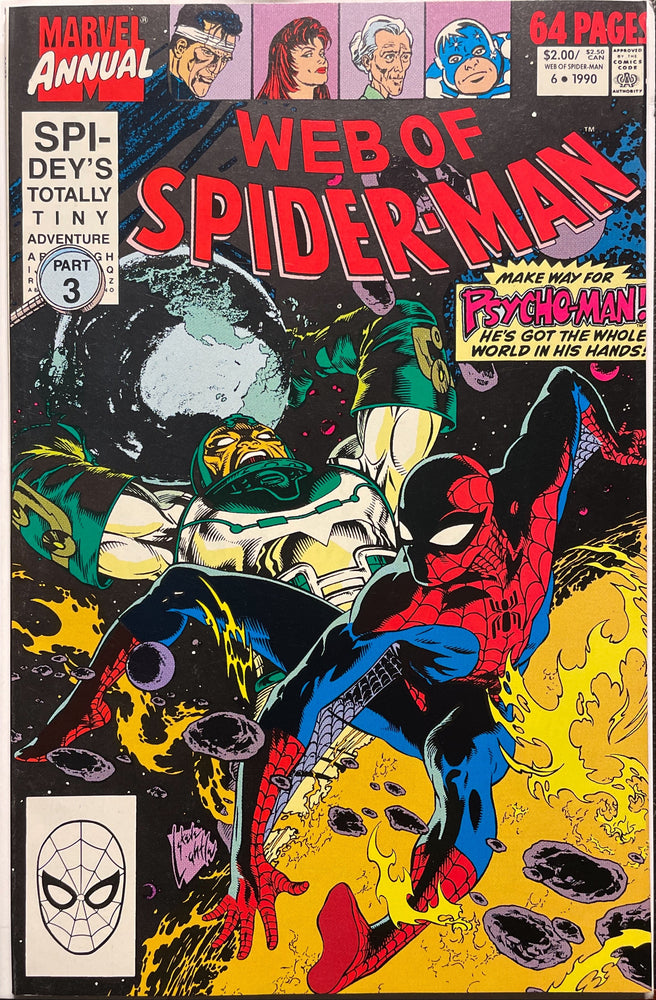 Web of Spider-Man Annual #  6 VF- (7.5)
