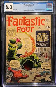 Fantastic Four #  1 CGC 6.0