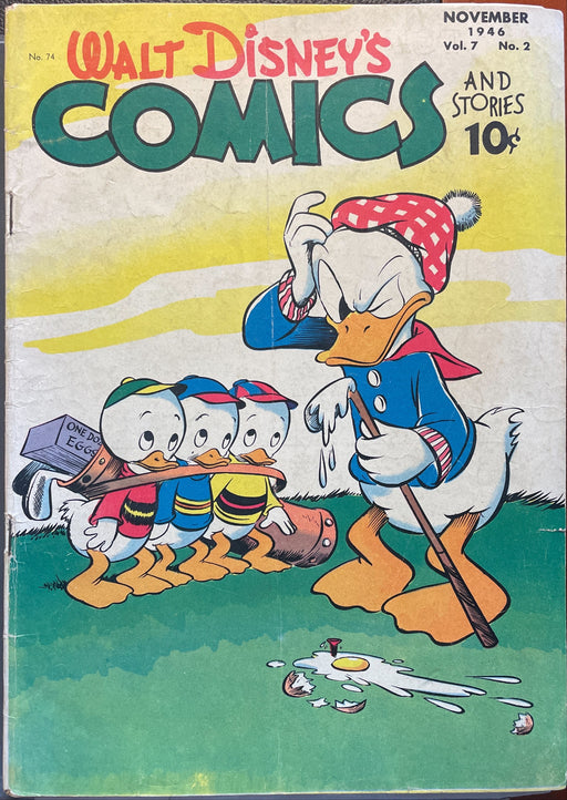 Walt Disney's Comics # 74  VG+ (4.5)