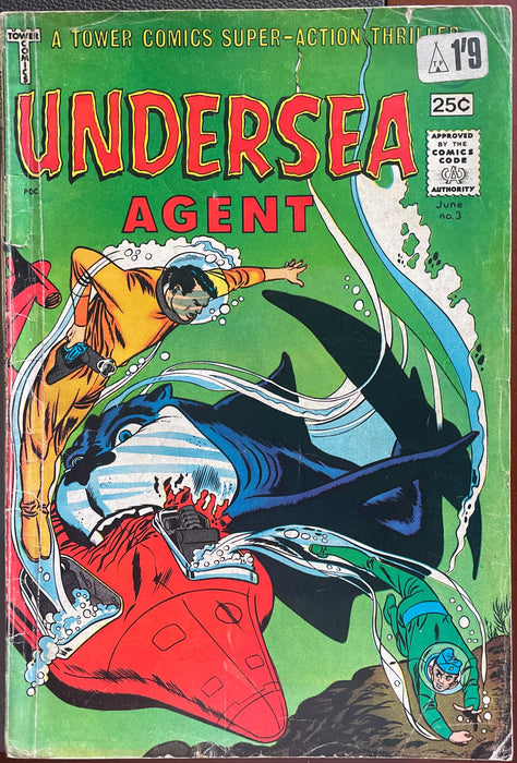 Undersea Agent #  3  VG/FN (5.0)