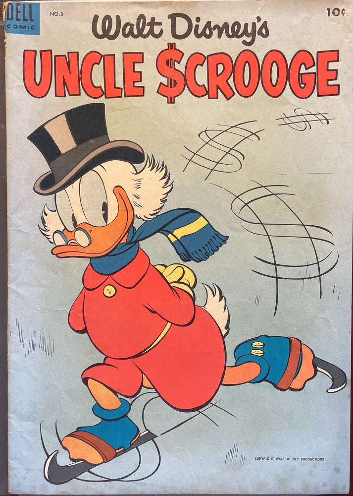Walt Disney's Uncle Scrooge #  8  VG+ (4.5)