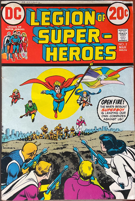 Legion of Super-Heroes #  2  VG+ (4.5)